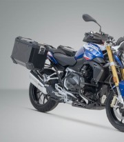 SW-MOTECH 45 L TRAX ADV Side Cases with Carrier for BMW R 1200 R/RS (14-18), R 1250 R (18-19), R 1250 RS (18-22) Black KFT.07...