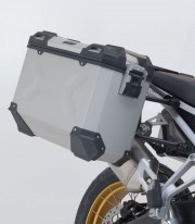 SW-MOTECH 45/37 L TRAX ADV Side Cases with Carrier for BMW F 900 GS (23) Silver KFT.07.602.70000/S KFT.07.602.70000/S
