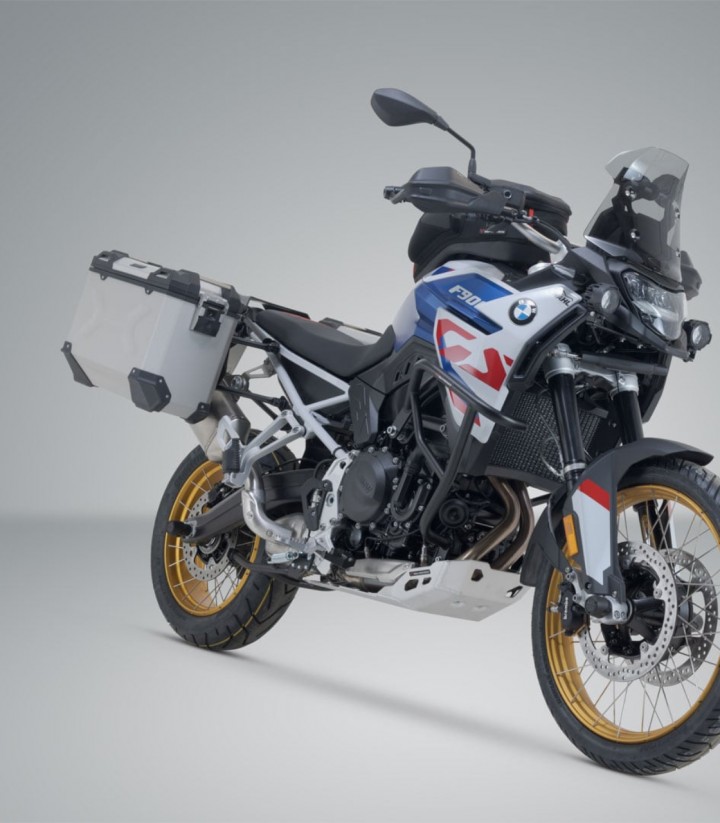 Maletas Laterales con Soporte TRAX ADV Plateadas 45/37 L BMW F 900 GS (23) SW-MOTECH KFT.07.602.70000/S KFT.07.602.70000/S