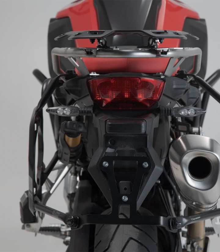 Maletas Laterales con Soporte TRAX ADV Negras 45/37 L BMW F750/800/850GS (17-23), F850/900GS Adventure (18-23) SW-MOTECH KFT....