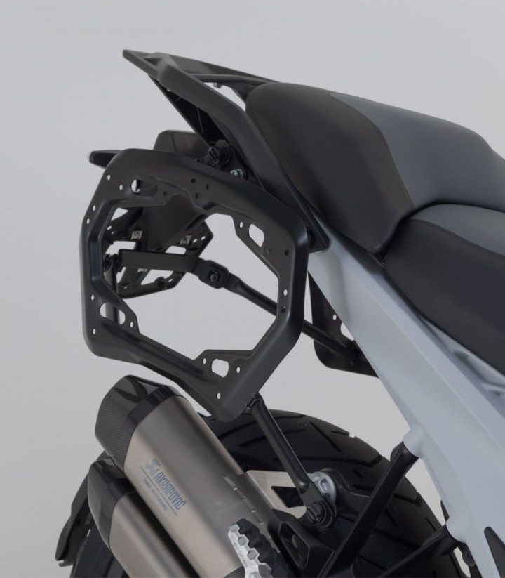 Maletas Laterales con Soporte TRAX ADV Plateadas 37 L BMW R 1300 GS (23-24), R 1300 GS Option 719 Biscaya (25) SW-MOTECH KFT....