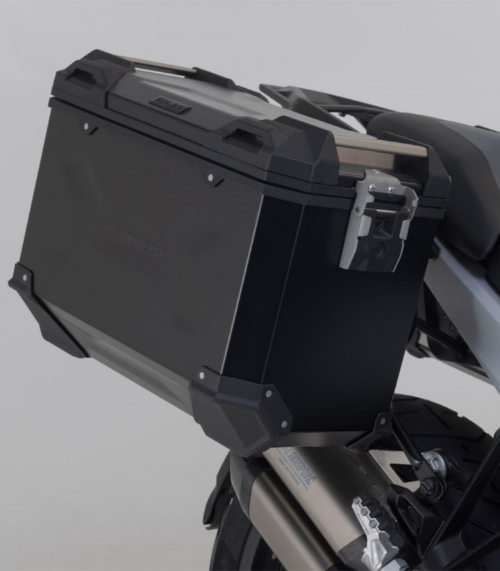 SW-MOTECH 45 L TRAX ADV Side Cases with Carrier for BMW R 1300 GS (23-24), R 1300 GS Option 719 Biscaya (25) Black KFT.07.975...