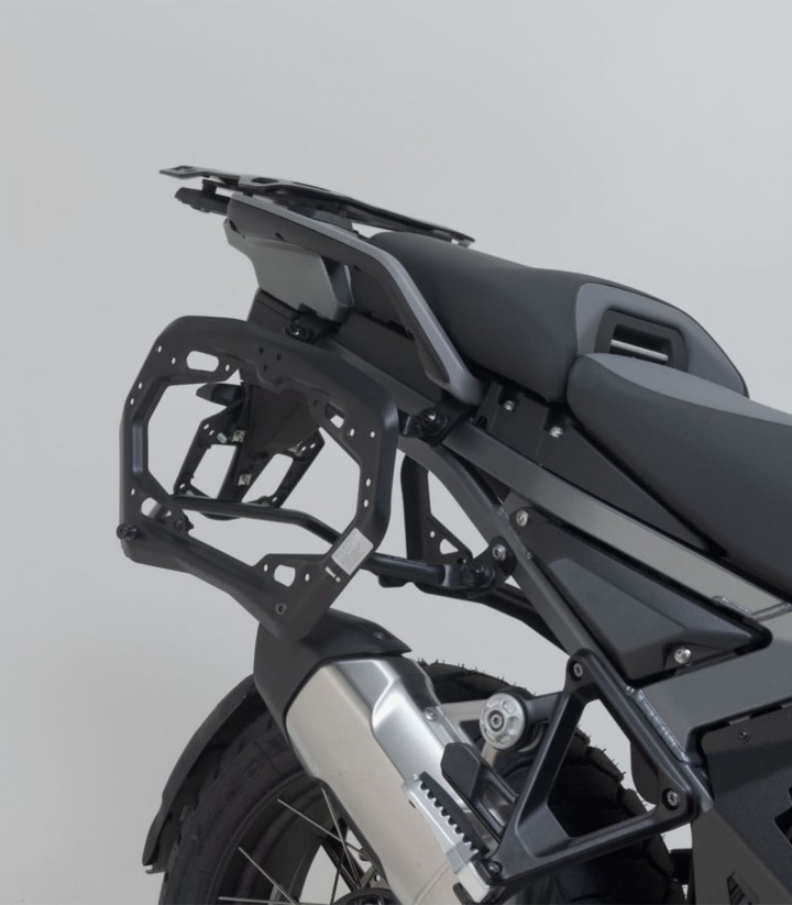 Maletas Laterales con Soporte TRAX ADV Plateadas 37 L BMW R 1300 GS Adventure (24) SW-MOTECH KFT.07.976.70000/S KFT.07.976.70...