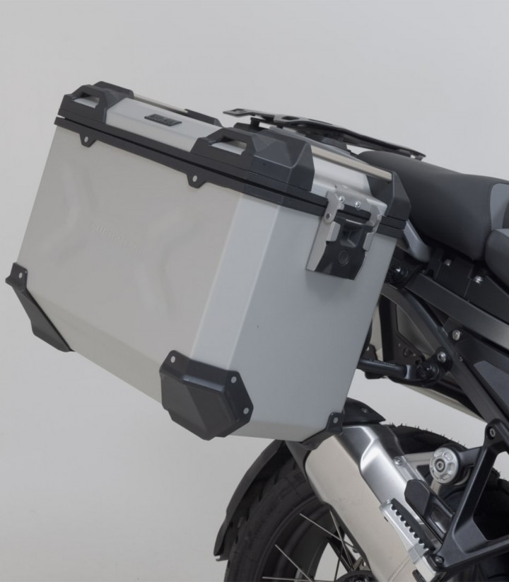 Maletas Laterales con Soporte TRAX ADV Plateadas 45 L BMW R 1300 GS Adventure (24) SW-MOTECH KFT.07.976.70100/S KFT.07.976.70...