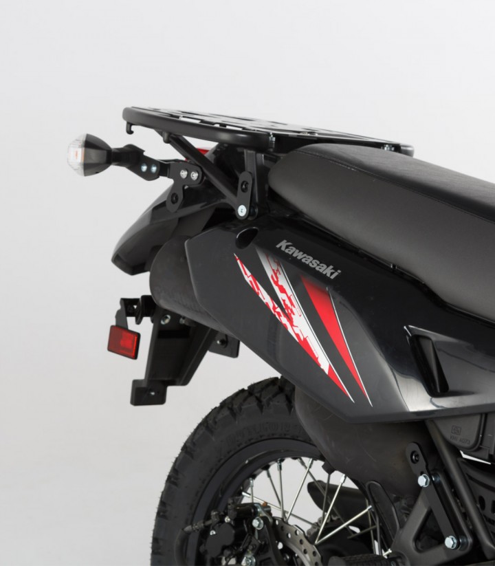 SW-MOTECH 45/37 L TRAX ADV Side Cases with Carrier for Kawasaki KLR 650 (08-18) Silver KFT.08.363.70000/S KFT.08.363.70000/S