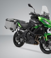 SW-MOTECH 37 L TRAX ADV Side Cases with Carrier for Kawasaki Versys650 (14-22) Silver KFT.08.518.70000/S KFT.08.518.70000/S