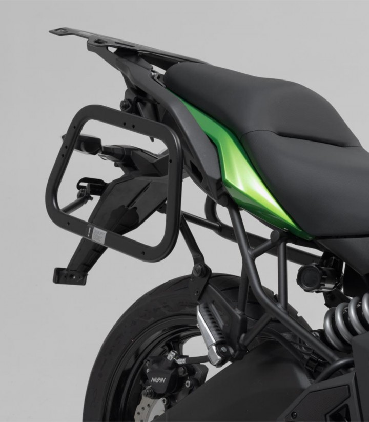 Seitenkoffer mit Träger TRAX ADV Schwarz 45 L Kawasaki Versys650 (14-22) SW-MOTECH KFT.08.518.70100/B