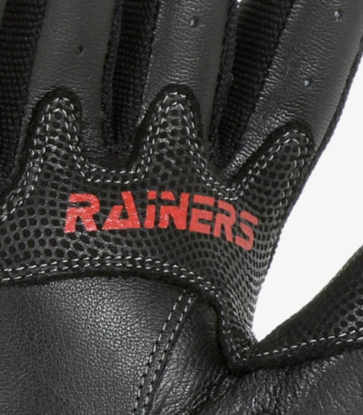 Unisex-Sommerhandschuhe Road von Rainers in Schwarz