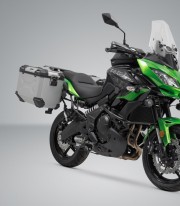 Maletas Laterales con Soporte TRAX ADV Plateadas 45 L Kawasaki Versys650 (14-22) SW-MOTECH KFT.08.518.70100/S KFT.08.518.70100/S