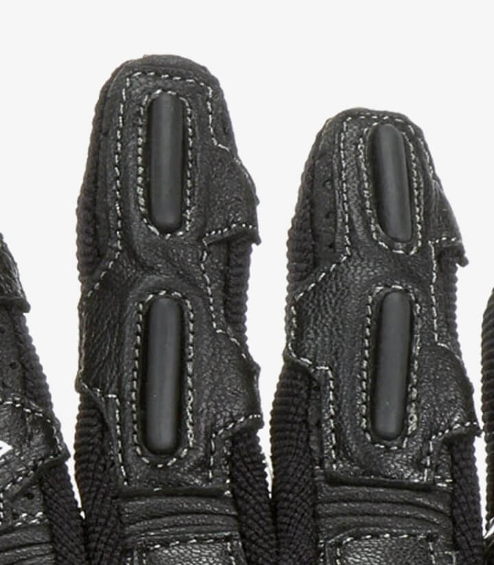Unisex-Sommerhandschuhe Road von Rainers in Schwarz
