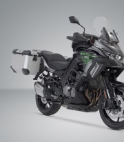 SW-MOTECH 45 L TRAX ADV Side Cases with Carrier for Kawasaki Versys 1000 (18), Versys 1100 (24) Silver KFT.08.922.70101/S KFT...