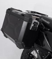 Maletas Laterales con Soporte TRAX ADV Negras 45/37 L Kawasaki KLR 650 (22) / S (23) SW-MOTECH KFT.08.990.70000/B KFT.08.990....