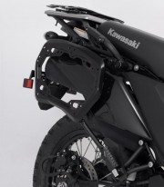 Maletas Laterales con Soporte TRAX ADV Plateadas 45/37 L Kawasaki KLR 650 (22) / S (23) SW-MOTECH KFT.08.990.70000/S KFT.08.9...