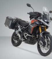 Maletas Laterales con Soporte TRAX ADV Negras 45/37 L Triumph Tiger 900 Alpine/Desert (25), GT/GT Pro/Rally Pro (23) SW-MOTEC...