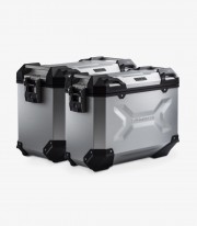 SW-MOTECH 45/37 L TRAX ADV Side Cases with Carrier for several Triumph models Silver KFT.11.748.70001/S KFT.11.748.70001/S