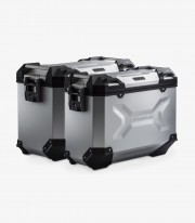 Maletas Laterales con Soporte TRAX ADV Plateadas 45/37 L Triumph Tiger 1200 GT/Rally Pro (22) SW-MOTECH KFT.11.905.70002/S KF...