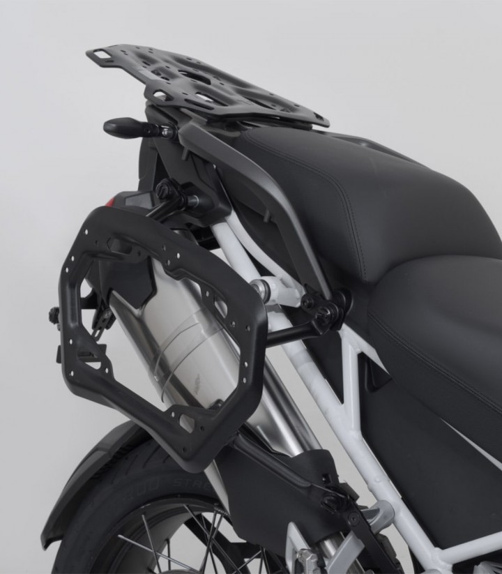 Maletas Laterales con Soporte TRAX ADV Negras 45/37 L Triumph Tiger 1200 GT/Rally Explorer (22) SW-MOTECH KFT.11.905.70102/B ...