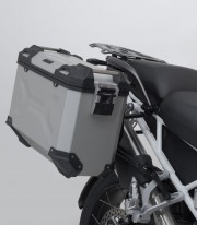 Maletas Laterales con Soporte TRAX ADV Plateadas 45/37 L Triumph Tiger 1200 GT/Rally Explorer (22) SW-MOTECH KFT.11.905.70102...