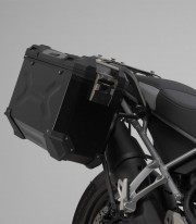 SW-MOTECH 45/37 L TRAX ADV Side Cases with Carrier for Triumph Tiger 900 (19-23) Black KFT.11.953.70002/B KFT.11.953.70002/B