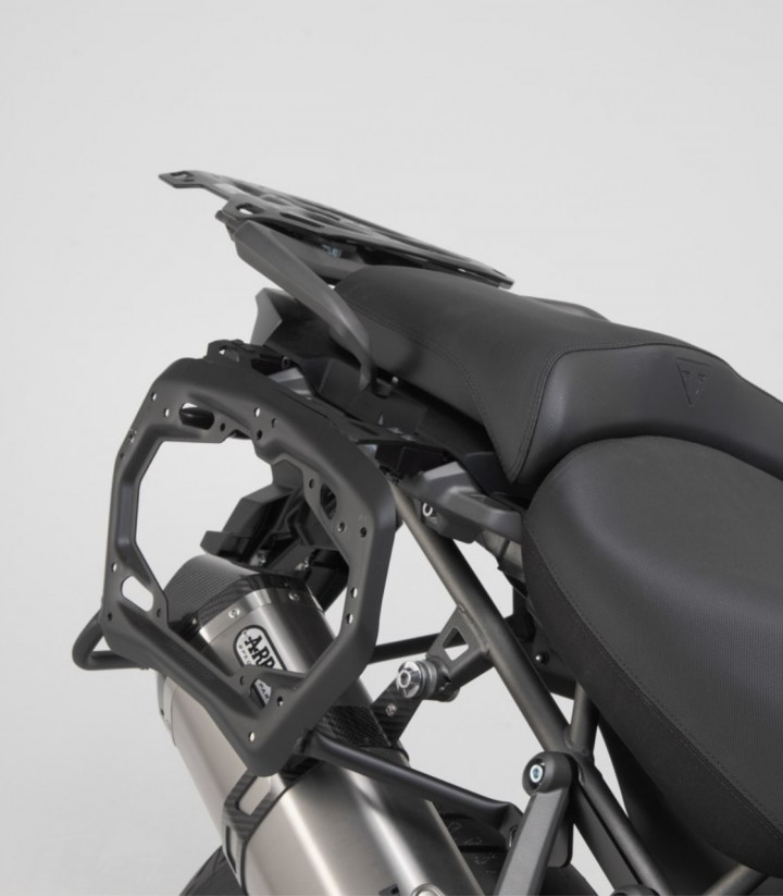 Seitenkoffer mit Träger TRAX ADV Schwarz 37 L Triumph Tiger 1200 (17), Tiger Explorer (11-15) SW-MOTECH KFT.11.483.70001/B