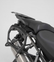 Maletas Laterales con Soporte TRAX ADV Negras 37 L Triumph Tiger 1200 (17), Tiger Explorer (11-15) SW-MOTECH KFT.11.483.70001...