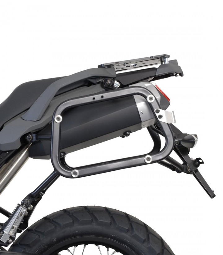 Maletas Laterales con Soporte TRAX ADV Plateadas 45 L Yamaha XT 660 Z Tenere (07-16) SW-MOTECH KFT.06.570.70100/S