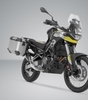 SW-MOTECH 45/37 L TRAX ADV Side Cases with Carrier for Aprilia Tuareg 660 (21-24) Silver KFT.13.849.70000/S KFT.13.849.70000/S