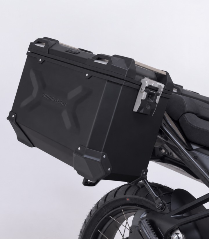 Maletas Laterales con Soporte TRAX ADV Negras 37 L Moto Guzzi Stelvio (23) SW-MOTECH KFT.17.624.70000/B KFT.17.624.70000/B