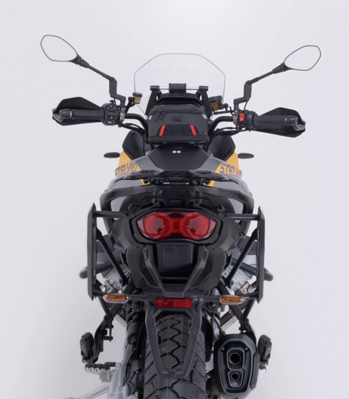 Maletas Laterales con Soporte TRAX ADV Plateadas 37 L Moto Guzzi Stelvio (23) SW-MOTECH KFT.17.624.70000/S KFT.17.624.70000/S