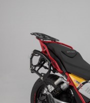 SW-MOTECH 37/45 L TRAX ADV Side Cases with Carrier for Moto Guzzi V85 TT (19-23) Black KFT.17.925.70000/B KFT.17.925.70000/B