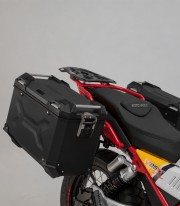Maletas Laterales con Soporte TRAX ADV Negras 37/45 L Moto Guzzi V85 TT (19-23) SW-MOTECH KFT.17.925.70000/B KFT.17.925.70000/B