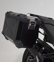 SW-MOTECH 37 L TRAX ADV Side Cases with Carrier for Ducati Multistrada 950/1200/V2 (15-24), 1200/1260 Enduro (16-21) Black KF...