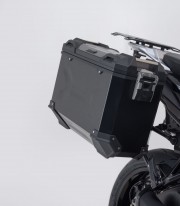 SW-MOTECH 37 L TRAX ADV Side Cases with Carrier for Suzuki GSX-S1000GX (23) Black KFT.05.601.70000/B