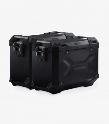 SW-MOTECH 45 L TRAX ADV Side Cases with Carrier for Ducati Multistrada 950/1200/V2 (15-24), 1200/1260 Enduro (16-21) Black KFT.2