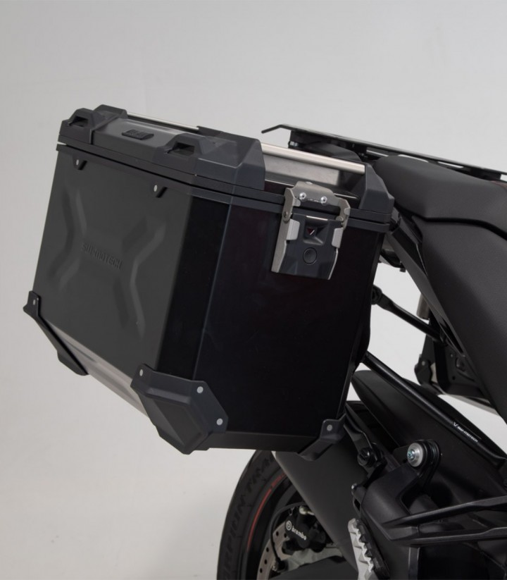 Maletas Laterales con Soporte TRAX ADV Negras 45 L Ducati Multistrada 950/1200/V2 (15-24), 1200/1260 Enduro (16-21) SW-MOTECH...