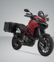 Maletas Laterales con Soporte TRAX ADV Negras 45 L Ducati Multistrada 950/1200/V2 (15-24), 1200/1260 Enduro (16-21) SW-MOTECH...