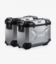 Maletas Laterales con Soporte TRAX ADV Plateadas 45/37 L Ducati Multistrada V2 (24) SW-MOTECH KFT.22.807.70001/S KFT.22.807.7...