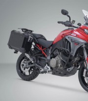 SW-MOTECH 37 L TRAX ADV Side Cases with Carrier for Ducati Multistrada V4 (20-24) Black KFT.22.822.70002/B KFT.22.822.70002/B