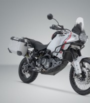 Maletas Laterales con Soporte TRAX ADV Plateadas 45/37 L Ducati DesertX (22-25) SW-MOTECH KFT.22.995.70000/S KFT.22.995.70000/S