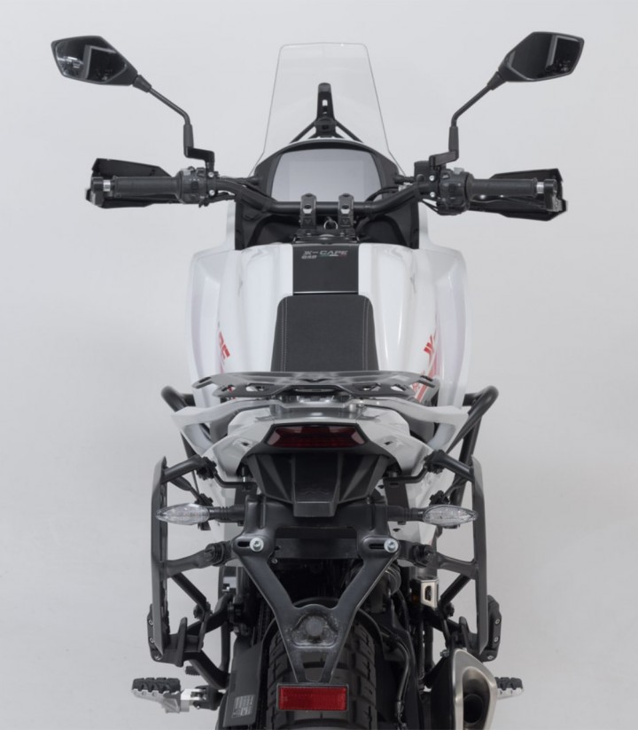 Maletas Laterales con Soporte TRAX ADV Negras 37 L Moto Morini X-Cape 650 (21) SW-MOTECH KFT.23.017.70000/B KFT.23.017.70000/B