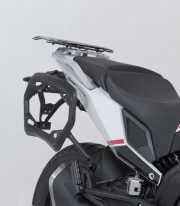 Maletas Laterales con Soporte TRAX ADV Plateadas 37 L Moto Morini X-Cape 650 (21) SW-MOTECH KFT.23.017.70000/S KFT.23.017.700...