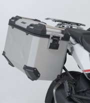 SW-MOTECH 45 L TRAX ADV Side Cases with Carrier for Moto Morini X-Cape 650 (21) Silver KFT.23.017.70100/S KFT.23.017.70100/S