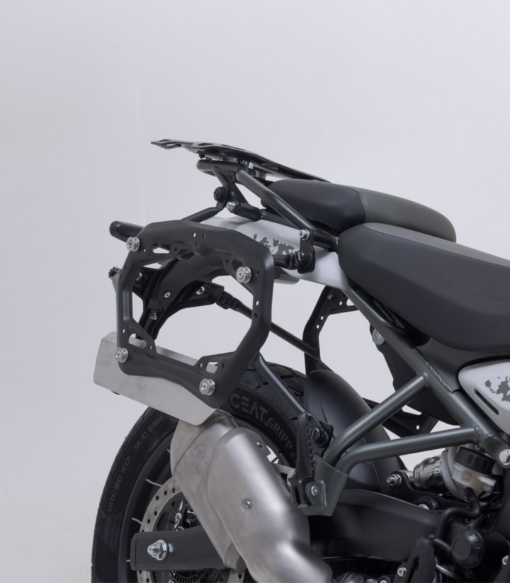Maletas Laterales con Soporte TRAX ADV Negras 37 L Royal Enfield Himalayan 450 (23) SW-MOTECH KFT.41.620.70000/B KFT.41.620.7...