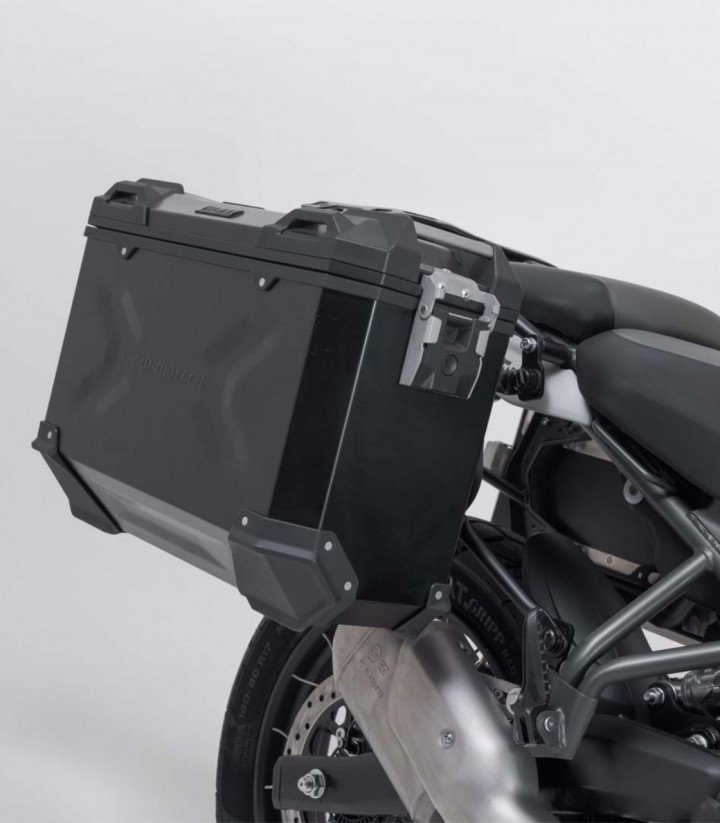 Maletas Laterales con Soporte TRAX ADV Negras 37 L Royal Enfield Himalayan 450 (23) SW-MOTECH KFT.41.620.70000/B KFT.41.620.7...