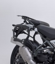 Maletas Laterales con Soporte TRAX ADV Plateadas 45 L Royal Enfield Himalayan 450 (23) SW-MOTECH KFT.41.620.70100/S KFT.41.62...