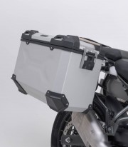 Maletas Laterales con Soporte TRAX ADV Plateadas 45 L Royal Enfield Himalayan 450 (23) SW-MOTECH KFT.41.620.70100/S KFT.41.62...