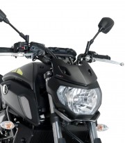 Yamaha MT-07 (18-20) Puig New Generation Sport Plus Matte black Front cover 1439J