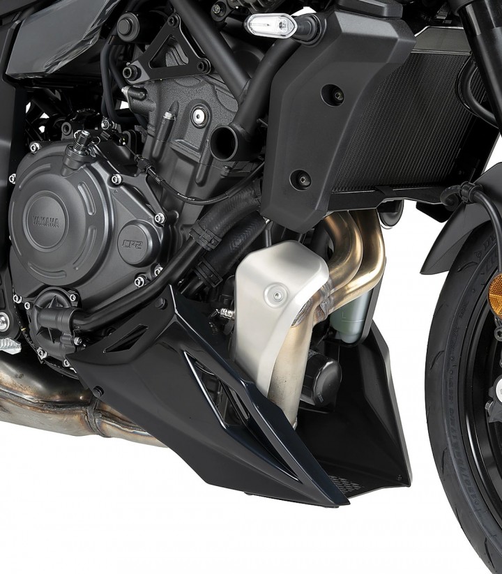 Bugspoiler Yamaha MT-07/Y-AMT, Tracer 7/GT (25-26) Puig Schwarz 22415N