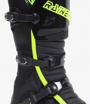 Rainers 3040 black & fluor unisex motorcycle boots