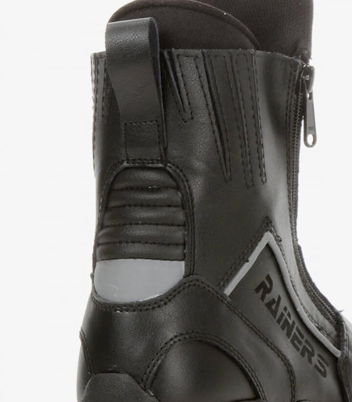 Botas de moto unisex Rainers S-32 negro S32N